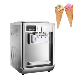 फल आइसक्रीम मशीन आइसक्रीम और कीचड़ मशीन मशीन के लिए आइस क्रीम के साथ उचित मूल्य