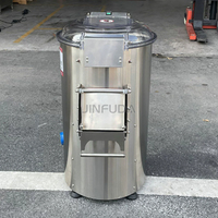 Automatische taro-, zoete aardappel-, yam- en wortelschilmachine en -wasser
