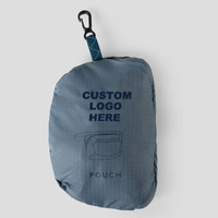 Sac de course en nylon recyclé, personnalisé, imperméable, léger, pliable, sac banane, sac bandoulière pour hommes et femmes, voyage, randonnée