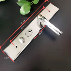 <span class=keywords><strong>Maniglia</strong></span> per <span class=keywords><strong>porta</strong></span> di sicurezza diretta in fabbrica SS multifunzione in secondi installata doppia <span class=keywords><strong>porta</strong></span> d'ingresso a doppio blocco dal vivo - Product Image 5