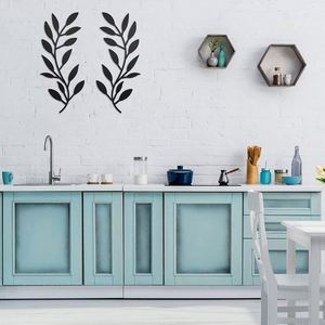 Cross-border Hot Sale Olive <b>Leaf</b> Themed <b>Wall</b> Pendant, Modern Minimalist Hanging Ornament for Home Garden Living Room <b>Decor</b> - Product Image 1