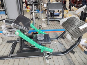 Thương mại phòng tập thể dục Tấm nạp hip Thruster glute cầu Máy Nâng Mông & kéo trong bụng thiết kế mới an toàn - Product Image 5