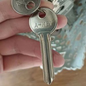 Ensemble de clés vierges pour maison courante, en laiton <span class=keywords><strong>ou</strong></span> en acier durable, essentiel pour la duplication de clés par serrurier - Product Image 1