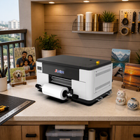 Imprimante DTF UV automatique nouvelle génération avec 2 têtes d'impression F1080 et encre UV pour la personnalisation créative de produits
