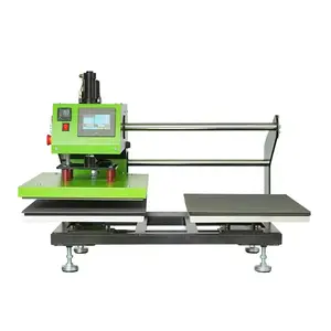 Automatic Double Working Tables Sublimation Heat Press Machine Heat Press 16x20 with Laser DTF Logo Ready to Press Heat Transfer