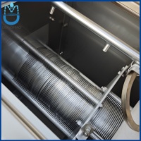 Presse à vis multi-disques SUS304 pour la déshydratation des boues, idéale pour le traitement des eaux usées de la production de café, thé, vinaigre et brasserie