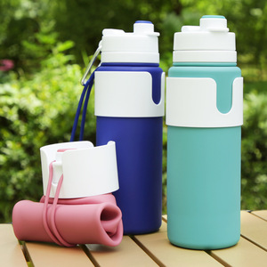 Bouteille d'eau pliable S1Pro 750 ml, portable, à presser, pour le cyclisme, le fitness, la randonnée, les sports, réutilisable - Product Image 4