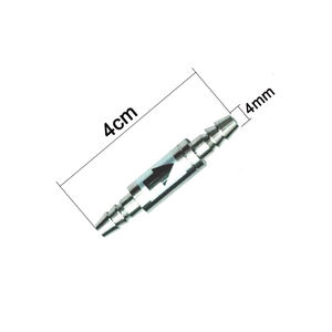 <span class=keywords><strong>Aquarium</strong></span> CO2 clapet anti-retour en acier inoxydable est utilisé dans le diffuseur de l'équipement de CO2 pour empêcher le tuyau de refoulement de gaz diamètre intérieur 4mm - Product Image 3