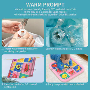 Alfombra de Juego Acuática Inflable para Bebés, con Diseño de Frutas, de PVC, Cumple con la Norma EN71, para el Tiempo Boca Abajo - Product Image 5