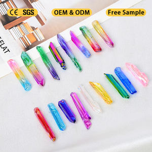 คริสตัลขัดเงาแบบขายส่ง คริสตัลหยาบหลากสีสัน ควอตซ์ใสสำหรับสะสม - Product Image 4