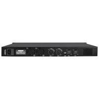 Satılık 450W 2channel güç amplifikatörü sınıf D 1U boyutu LED güç amplifikatörü