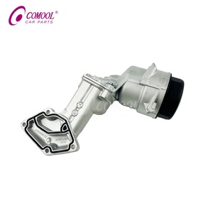Ensemble de boîtier de filtre à huile COMOOL A6421801410 A642180141064 A6421800010 pour refroidisseur d'huile moteur en aluminium Mercedes-Benz OM642 642 - Product Image 5