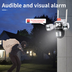 Ipc360 16MP 4-ống Kính 3-màn hình 10x Zoom không dây Wifi <span class=keywords><strong>Home</strong></span> <span class=keywords><strong>Camera</strong></span> an ninh 8K Panorama CCTV IP với PTZ cho trong nhà & Ngoài trời sử dụng - Product Image 6