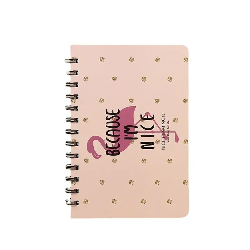 Caderno espiral personalizado para diário, tamanho B6, livro de capa dura, serviço de impressão de cadernos, caderno espiral personalizado, 2024, tamanho B6