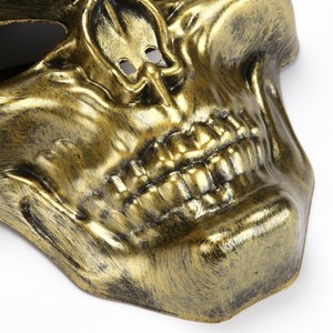 <span class=keywords><strong>Masque</strong></span> d'Halloween Accessoires de spectacle d'horreur Masques effrayants <span class=keywords><strong>Masque</strong></span> de crâne effrayant Visage complet <span class=keywords><strong>Couleur</strong></span> argent <span class=keywords><strong>or</strong></span> - Product Image 4