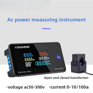 Ac Điện áp Meter 100A Ampe kế ac50a hiện tại Vôn kế 50-300V kỹ thuật số vôn kế - Product Image 2