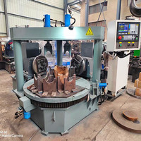 Machine industrielle CNC à double tête pour le chanfreinage des extrémités de tuyaux en acier inoxydable – Unité de traitement de chanfreinage des métaux