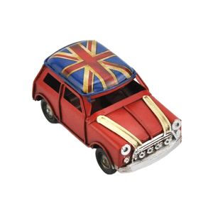 Fatto a mano classico <span class=keywords><strong>Vintage</strong></span> britannico Regno Unito bandiera in metallo Pin modello di auto personalizzato per Home Office Coffee Shop colata lucida decorativa - Product Image 2