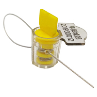 You Chuang YC-F015 Scellé de sécurité inviolable pour compteur électrique (avec numéro de série) à verrouillage par torsion en PC+ABS/ABS, personnalisable