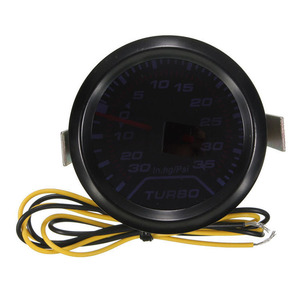 Jauge de turbocompresseur 52 mm avec affichage LED, modification automobile, manomètre de suralimentation turbo en Hg/Psi - Product Image 1
