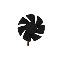Ventilateur électronique sans balais 50x50x10mm 12V DC avec support à roulement à billes pour ordinateur industriel