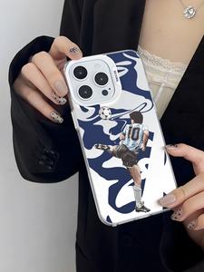 Football argentin # <span class=keywords><strong>Coque</strong></span> <span class=keywords><strong>iPhone</strong></span> 10 motifs, motif abstrait effet éclaboussures, antichoc, compatible avec 17/16/15/14/13 <span class=keywords><strong>Pro</strong></span> <span class=keywords><strong>Max</strong></span> - Product Image 4