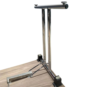 Bộ Ghế Bàn Gấp Bằng Thép Mạ Crôm Lớn Ổn Định Hình Ngôi Sao Bàn Gấp Bàn Gấp Có Thể Điều Chỉnh Độ Cao Gấp Được Đế Bàn Uống Rượu Dã Ngoại - Product Image 3