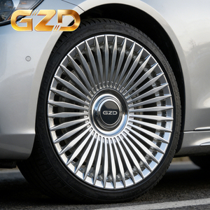 Jantes en alliage d'aluminium forgé multi-rayons GZD 17 18 pouces, 5x114.3 4x100, jeu de <span class=keywords><strong>4</strong></span> pour voitures particulières, ajustement OEM de rechange - Product Image 3