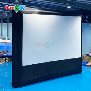 Écran de cinéma <span class=keywords><strong>gonflable</strong></span> extérieur Sayok, 20 pieds, écran de cinéma <span class=keywords><strong>gonflable</strong></span> pour projecteur, <span class=keywords><strong>prix</strong></span> - Product Image 1