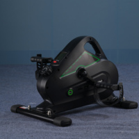 Mini vélo d'exercice à pédales, équipement de physiothérapie et de remise en forme, vélo d'exercice à pédales sous le bureau pour la salle de sport à domicile