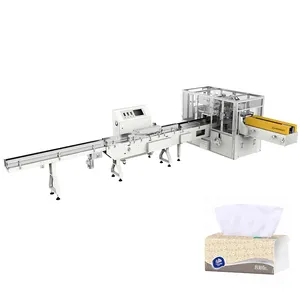 Automatische Eenvoudige Bediening 2-laags Mini Gezicht Tissue Papieren Servet Product Maken Machine En Verpakking