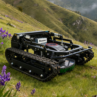 Tondeuse à gazon télécommandée Tank608-80A verte, la tondeuse à gazon la plus vendue en Chine, largeur de tonte 80 cm