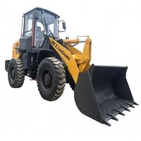 Chargeuse sur pneus d'occasion XC958 5T 3.2CBM d'origine usine avec godet et accessoires pour travaux agricoles et de construction