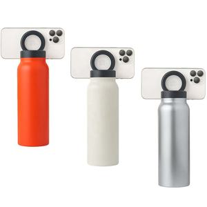 ขวดน้ำเก็บความเย็นสุญญากาศแบบสองชั้น ขนาด 24 ออนซ์ พร้อมฝาปิดแม่เหล็กสำหรับยึดโทรศัพท์มือถือ ขายส่ง - Product Image 1