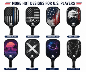 Paleta de Pickleball Personalizada con Logotipo, Núcleo de Panal, Portátil, Aprobada por la USAPA, Grosor de 13 mm, MOQ Bajo, T700 - Product Image 4