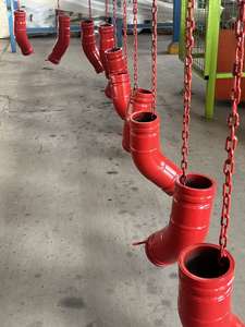 ท่อปั๊มคอนกรีตแบบโค้งสองชั้นสำหรับ Zoomlion Sany - ปรับแต่งสเปคและสีได้ - Product Image 4