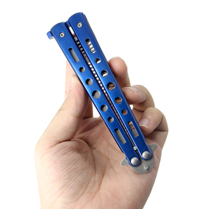 Lược Tự Vệ Gấp Gọn Tùy Chỉnh Tự Vệ Lược Chải Tóc Bướm Cho Nữ An Toàn Giấu Dầu Hở Lò Xo Màu Hồng Đen - Product Image 5