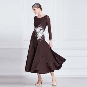Vestido <span class=keywords><strong>de</strong></span> Baile <span class=keywords><strong>de</strong></span> Salón <span class=keywords><strong>para</strong></span> <span class=keywords><strong>Mujer</strong></span> M-1895, Traje <span class=keywords><strong>de</strong></span> Práctica <span class=keywords><strong>de</strong></span> Danza Moderna <span class=keywords><strong>para</strong></span> Adultos, Traje <span class=keywords><strong>de</strong></span> <span class=keywords><strong>Tango</strong></span> y Rumba, Falda <span class=keywords><strong>de</strong></span> Seda <span class=keywords><strong>de</strong></span> Hielo - Product Image 3