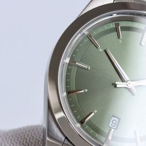 Montre de sport mécanique multifonctionnelle en acier inoxydable pour hommes, étanche, verte - Product Image 4