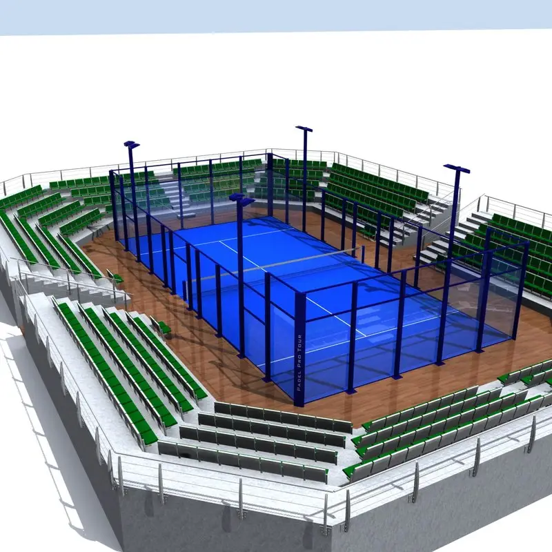 Pintura de piso e padel tribunal portátil, telha e basquete corte de tênis