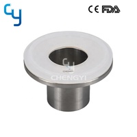 Joint d'étanchéité en silicone de qualité alimentaire, de haute qualité, sanitaire, à trois brides, en forme de ferrule
