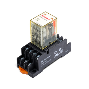 Shenler rkm4co012l + syf14a 12VDC 10A thu nhỏ Điện tiếp sức Điện áp Relay mỏng với cơ sở trong Rơ Le ổ cắm - Product Image 1