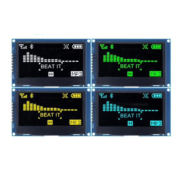 2.42 inch 128x64 OLED LCD Display Module SSD1309 SPI I2C Serial Interface