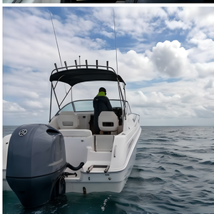 Bateau de pêche compact 2026 de 4,9 m en fibre de verre pour moteur hors-bord 90 CV, 5 places, certifié CE - Product Image 3