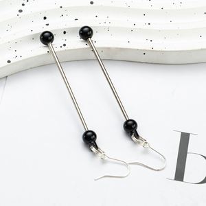 Handmade Beaded Earrings for Women Long Drop Design Lightweight Luxury Custom Jewelry <b>Gift</b> - Product Image 2