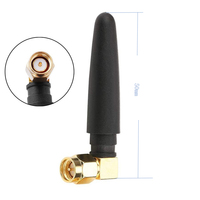Antenne 4G 3G Lte de haute qualité avec connecteur mâle SMA Antenne dipôle externe à gain élevé 2.4GHz pour routeur Wifi