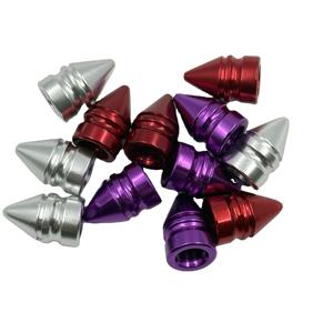 KAISHENG New Auto Truck Motorcycle Air Valve Stem Caps Aluminum Spike Cone Tyre Valve <strong>Rim</strong> Dustproof Protective <strong>Cover</strong> 24-Month - Product Image 6