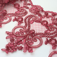 Robe de mariée en dentelle brodée exquise, en voile, garniture à paillettes personnalisée, pour femmes, nouvelle collection