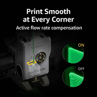 Printer 3D A1 Mini Combo, Perataan Otomatis Penuh, Presisi Kecepatan Tinggi, Pembuatan Model Multi-Warna, Mendukung PLA Motor AMS Lite