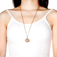 Pendentif cage creuse électroplaqué cuivre en gros, porte-breloque ouvert, support de perle Edison, accessoire de bijoux pour collier fait main DIY